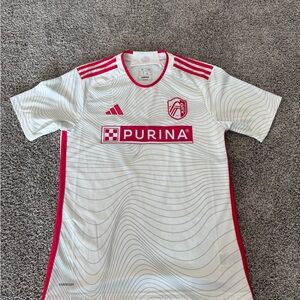 Men’s Adidas Authentic St. Louis City Soccer Jersey Brand New Size: M